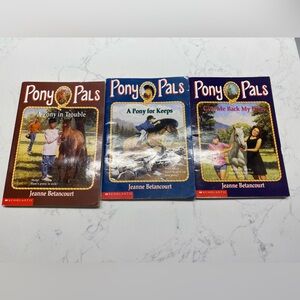 Pony Pals books 2, 3, and 4